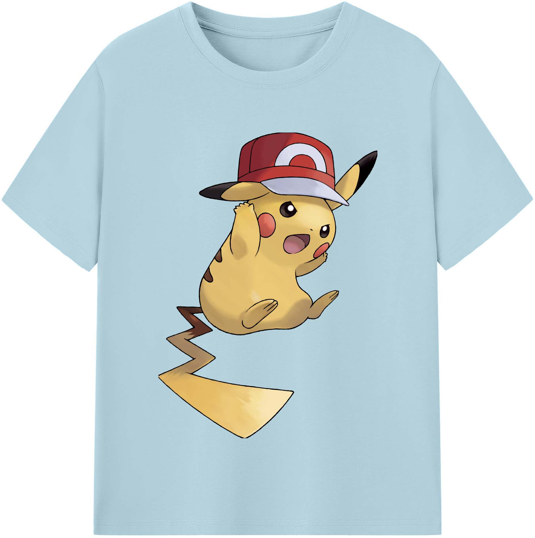 （画像用） ポケットモンスター Pokémon 綿100％半袖Tシャツ（フロントプリント）